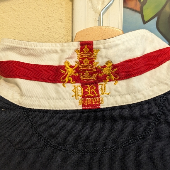 Polo by Ralph Lauren XL Rugby Jersey reto men's long sleeve polo shirt - Picture 2 of 5